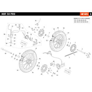 Roues Rieju MRT pro enduro green 2010 2 temps