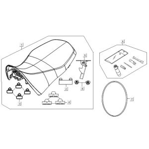 Selle Kymco MXU 300R