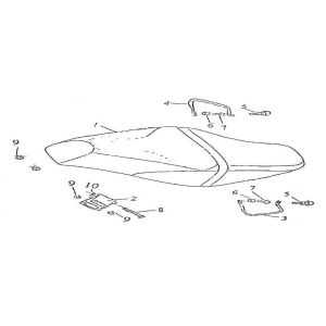 Selle Fosti Retro 125cc