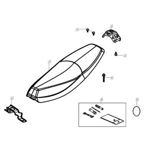 Selle Kymco K-Pipe 125cc