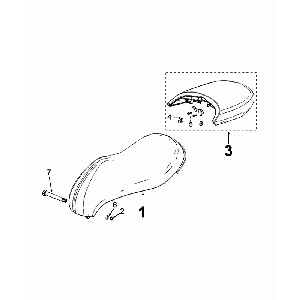 Selle Peugeot Django Satin Flash Q2