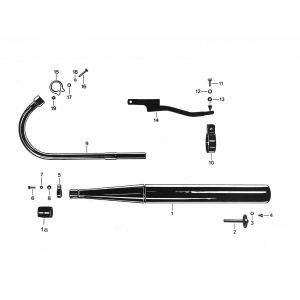 Uitlaat Zundapp alle types