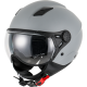 Casque jet Vito Lavori gris mat