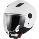Casque jet Vito Uno blanc brillant