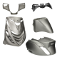 Kit de carénages Piaggio Zip 2000 SP gris titane mat