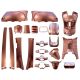 Kit AGM VX50/VX50S/Riva/Riva Sport/China LX/S rose ou 19 pièces