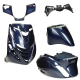 Kit carénage SP look Piaggio Zip bleu midnight 222 5 pièces