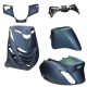 Kit carénages Piaggio Zip 2000 SP bleu mat