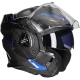 Casque modulable (mentonnière réversible) LS2 Advant X Spectrum FF901 titane bleu