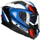 Casque integral LS2 Challenger II Viper FF817 blanc / bleu / rouge