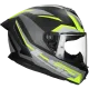 Casque integral LS2 Rapid III Hyper FF820 jaune fluo