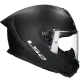 Casque integral LS2 Rapid III Solid FF820 noir mat