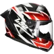 Casque integral LS2 Rapid III Xtrem FF820 blanc / noir / rouge