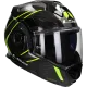 Casque modulable (mentonnière réversible) LS2 Advant X Carbon Future II FF901 jaune fluo