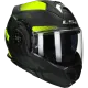 Casque modulable (mentonnière réversible) LS2 Advant X Nova FF901 noir / jaune fluo