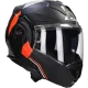 Casque modulable (mentonnière réversible) LS2 Advant X Ultra FF901 bleu / rouge