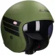Casque jet LS2 Spitfire II Retro OF599 vert mat