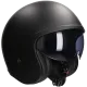 Casque jet LS2 Spitfire II Solid OF599 noir mat
