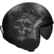 Casque jet LS2 Spitfire II Willy OF599 noir mat / gris