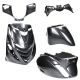 Kit carénage SP look Piaggio Zip  noir psychedelic 5 pièces