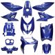 Kit Carénage Yamaha Aerox / MBK Nitro Bleu Saphir Métallisé (jusqu’à 2013) 12 pièces Mezoly | Zandri