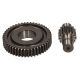 Kit de transmission secondaire -Malossi- Piaggio 50 4 temps - 15/47 dents = 1:3/13 - diamètre 17 -Piaggio Zip 50 4 temps euro 2-3-4/Vespa S 50 4 temps 4V/LX/S 50 4 temps 4V/ET4 50 6712144