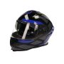 Casque Vito Presto bleu brillant/noir/gris
