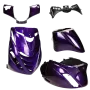 Kit carénage SP-look Piaggio Piaggio Zip violet mystique 5 pièces