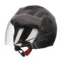 Casque Jet Vito Isola Noir Mat - Titane