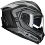 Casque integral LS2 Challenger II Dravix FF817 gris