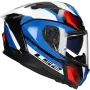 Casque integral LS2 Challenger II Viper FF817 blanc / bleu / rouge