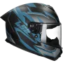 Casque integral LS2 Rapid III Xtrem FF820 noir / bleu