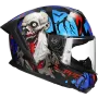 Casque integral LS2 Rapid III Zombie FF820 noir / rouge / bleu