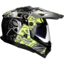 Casque adventure LS2 Pioneer II Rangi MX702 jaune fluo