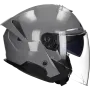 Casque jet LS2 Verso II Solid OF618 gris Nardo